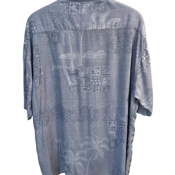 Pierre Cardin Tropical Men’s Shirt: Vintage Button Down, Short Sleeves, Size XL - Picture 2 of 9